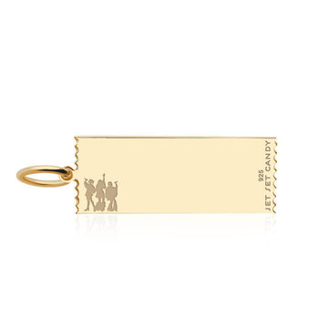 MAMMA MIA! X Jet Set Candy Customizable Broadway Charm, Solid Gold
