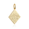 Hot Springs National Park Charm, Solid Gold