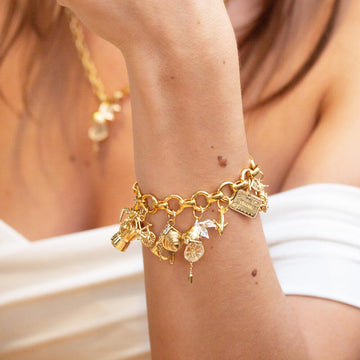 Lemon Limoncello Charm Solid Gold
