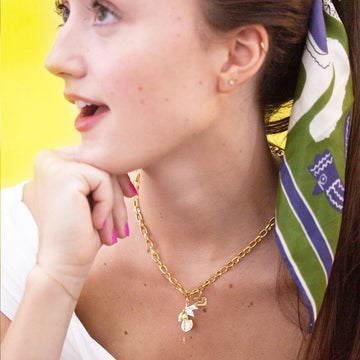 Lemon Limoncello Charm Solid Gold