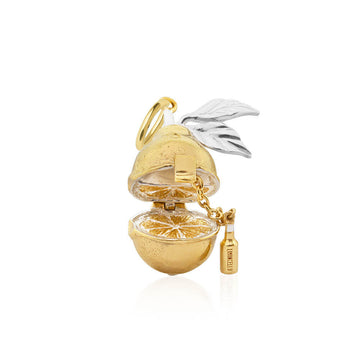 Lemon Limoncello Charm Solid Gold