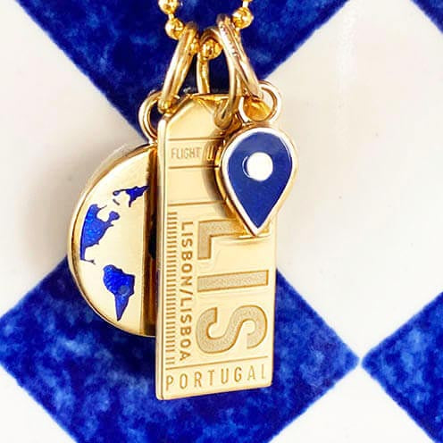 Birthstone Charms, Solid Gold