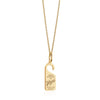 Las Vegas Mini Do Not Disturb Necklace Gold