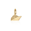 Cruise Ship Charm, Gold Mini