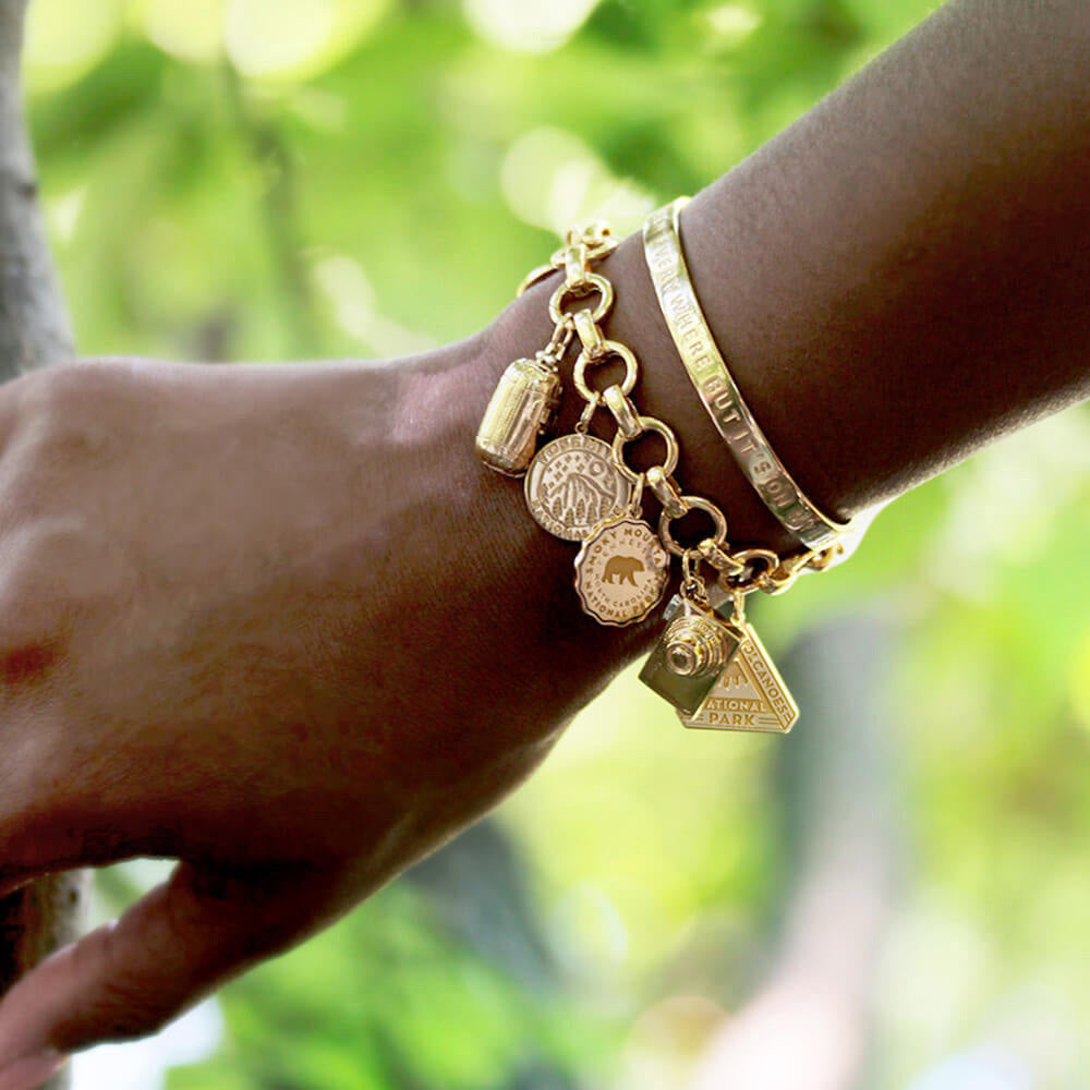 Yosemite National Park Charm, Gold