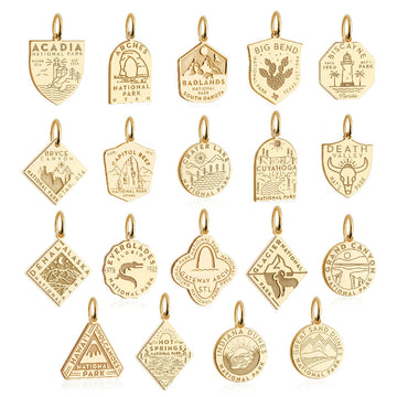 Gateway Arch National Park Charm, Gold