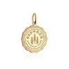 Redwood National Park Charm, Solid Gold