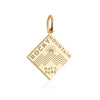 gold vermeil solid gold engraved rocky mountain national park charm