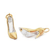 Manhattan New York Stiletto Shoe Charm, Solid Gold
