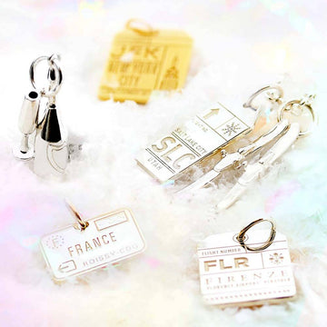 Holiday In A Box, Champagne Charm Silver