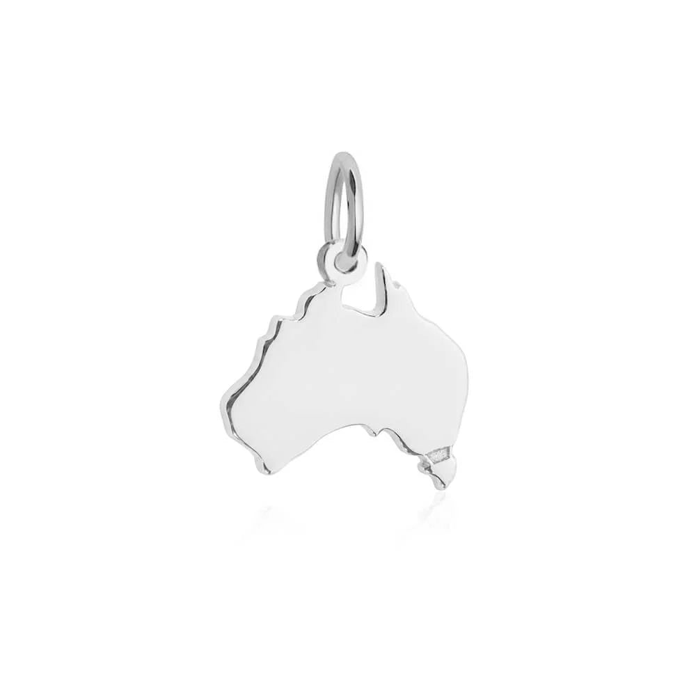 Australia Silhouette Country Charm, Silver Mini