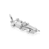 Race Car Charm, Silver