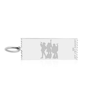 MAMMA MIA! X Jet Set Candy Broadway Charm, Silver
