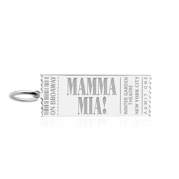 MAMMA MIA! X Jet Set Candy Broadway Charm, Silver