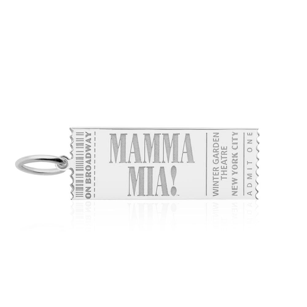 MAMMA MIA! X Jet Set Candy Broadway Charm, Silver