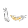 Manhattan New York Stiletto Shoe Charm, Silver