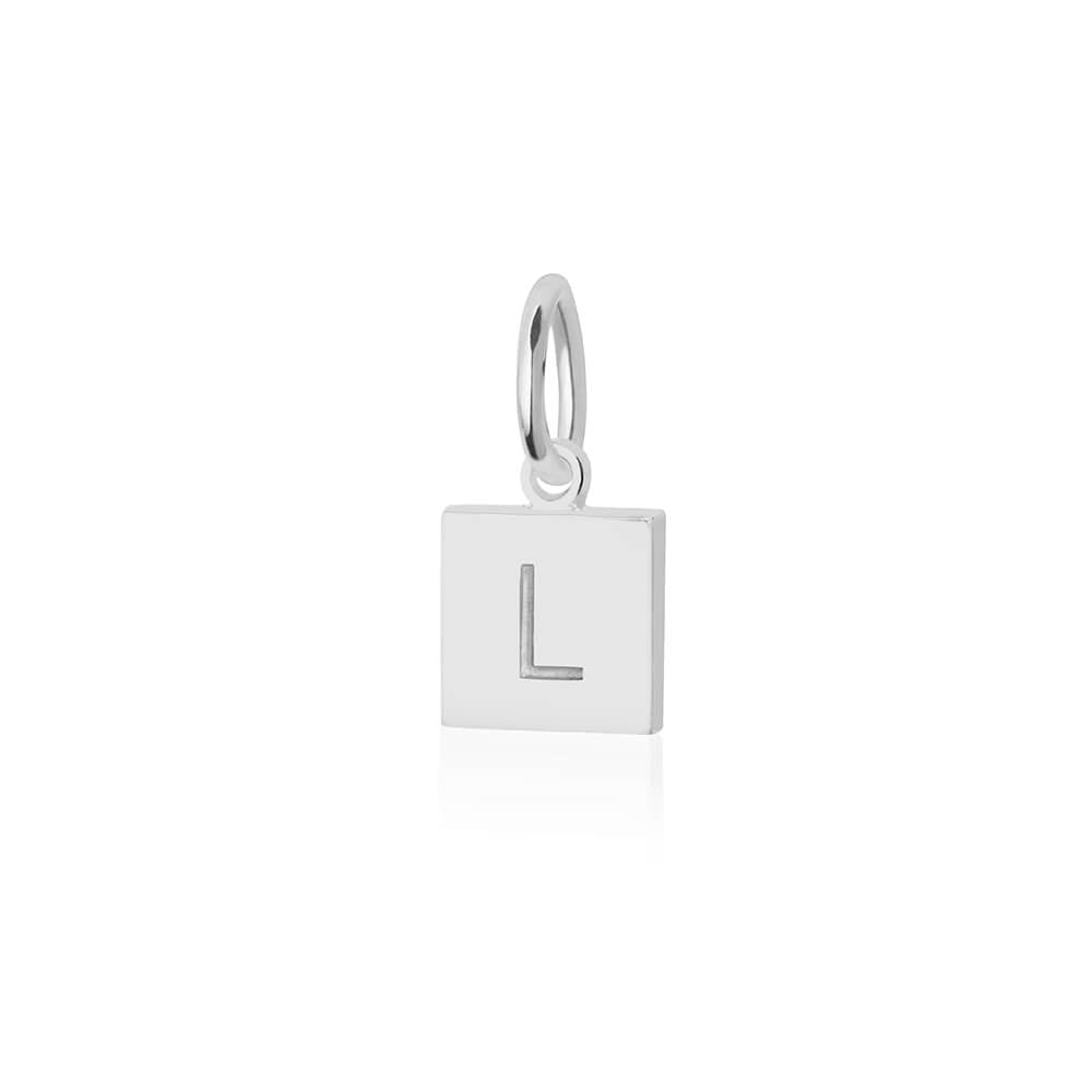 Back view of the sterling silver mini Nautical 