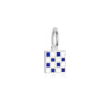 Letter N, Nautical Flag Silver Mini Charm