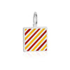 Letter Y, Nautical Flag Silver Large Charm