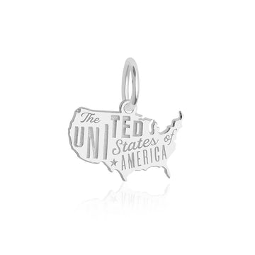 Gift: USA Country Charm, Silver