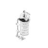 Las Vegas Hangover Cure Charm, Silver