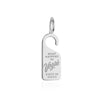 Las Vegas Do Not Disturb Charm, Silver