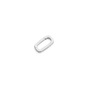 Charm Enhancer, Oblong Clip Silver
