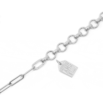 The Convertible Necklace, Silver