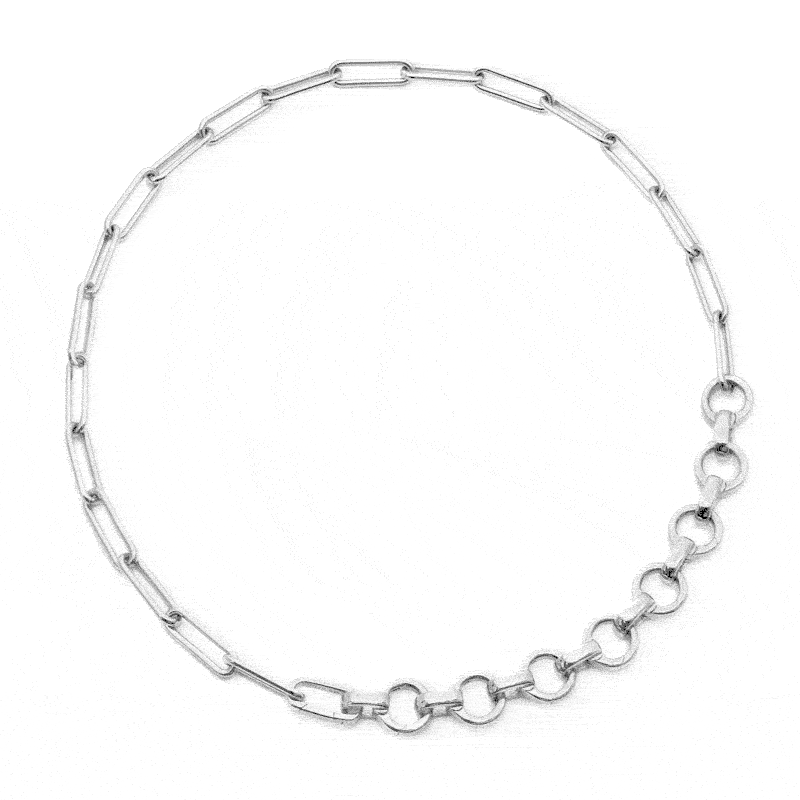 The Convertible Necklace, Silver 16