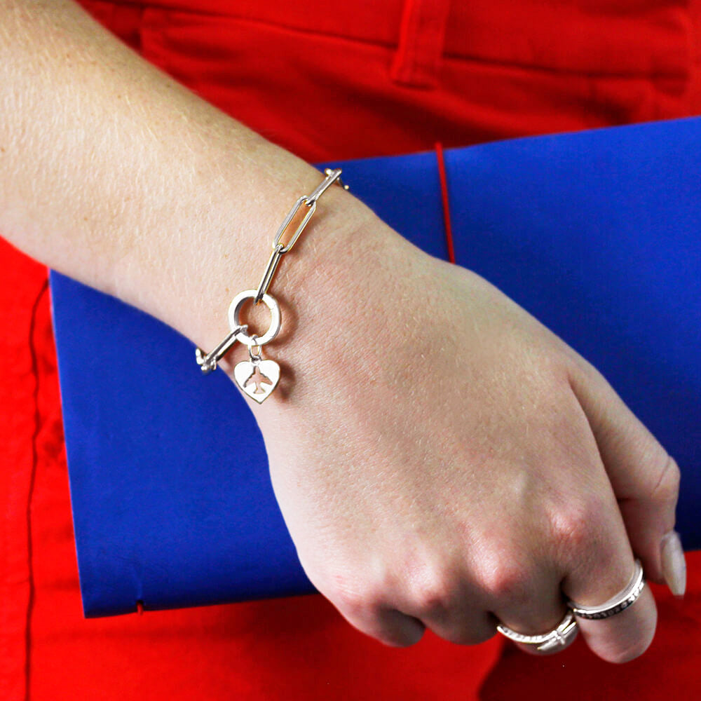 The Daily 360 Charm Bracelet, Silver