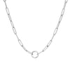 The Daily 360 Charm Necklace, Silver