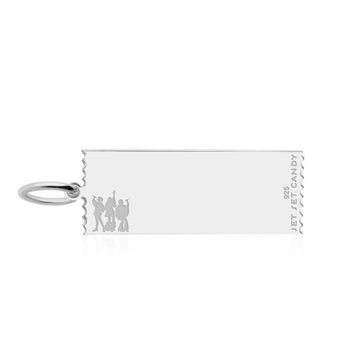 MAMMA MIA! X Jet Set Candy Customizable Broadway Charm, Silver