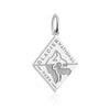 sterling silver engraved glacier national park charm