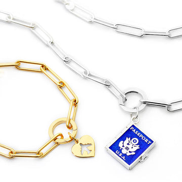 The Daily 360 Charm Necklace, Gold