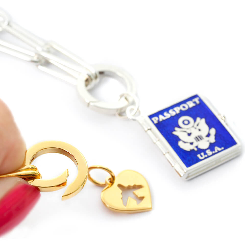 The Daily 360 Charm Necklace, Gold