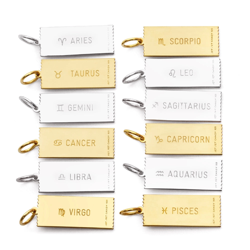 New York City Postcard Charm | Custom 14K Solid Gold | NYC Charm