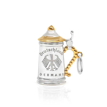 Beer Stein Charm Germany Silver