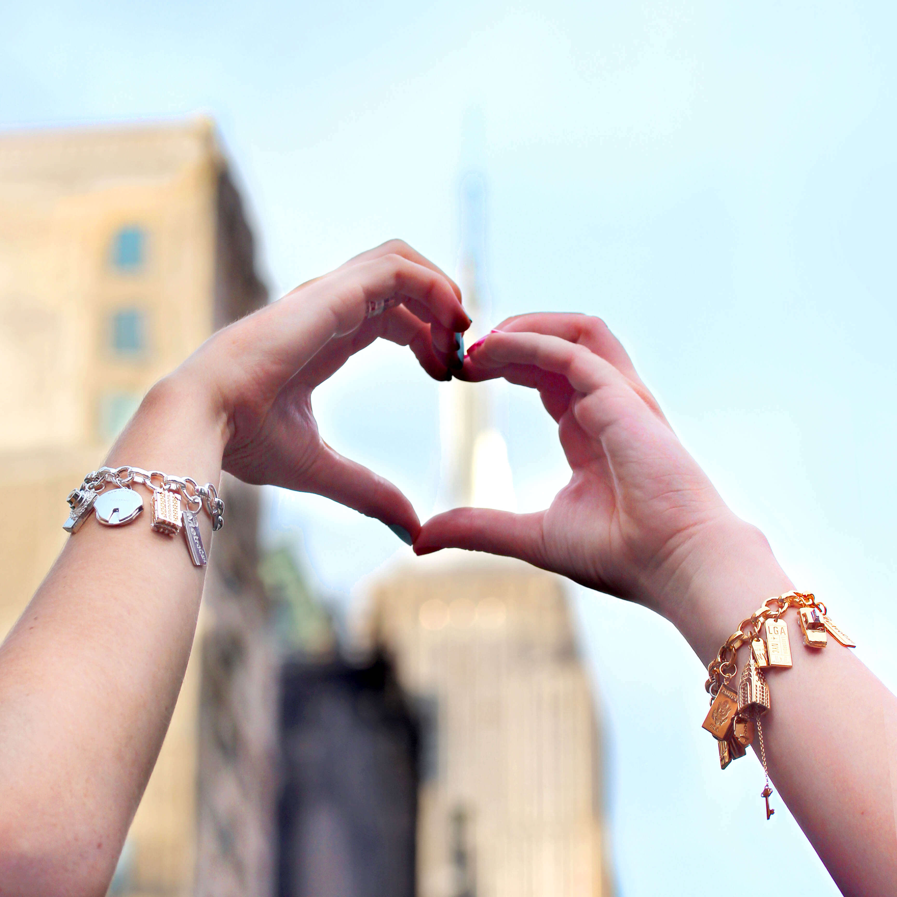 Infinity Link Charm Bracelet, Gold