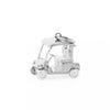 Golf Cart Charm, Silver