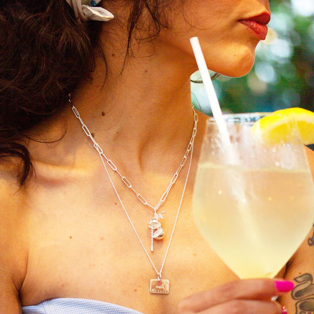 Lemon Limoncello Charm Silver