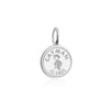 Cayman Islands Passport Stamp Charm, Silver Mini