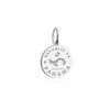Panama Passport Stamp Charm, Silver Mini