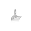 Cruise Ship Charm, Silver Mini
