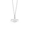 Welcome to Vegas Mini Charm Necklace Silver