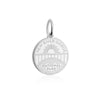 sterling silver engraved round new river gorge national park charm