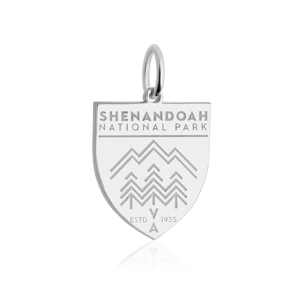 sterling silver shenandoah national park charm