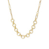 The Convertible Necklace, Solid Gold 16"