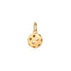 Pickleball Ball Charm, Mini Solid Gold