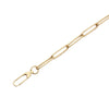 Paperclip Chain Extender 11" Solid Gold