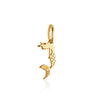 Mermaid Mini Charm, Solid Gold